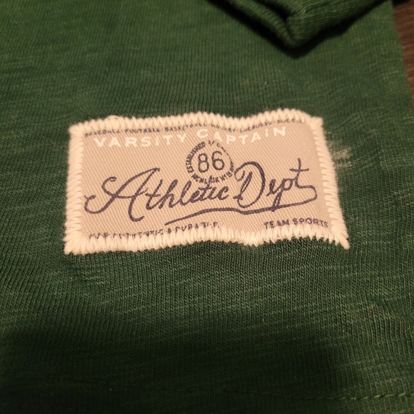 🛍GAP NWT Varsity Academia Long Sleeve T Shirt Boys Size 10n - Picture 2 of 4